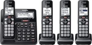 Panasonic Cordless Phone With Call Block, KX-TGF944B
