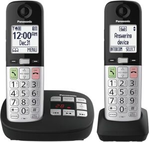 Panasonic Cordless Phone With Large Display And Buttons