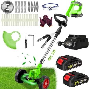 FISIYINDZ Cordless Weed Wacker 21V 2000mAh Trimmer