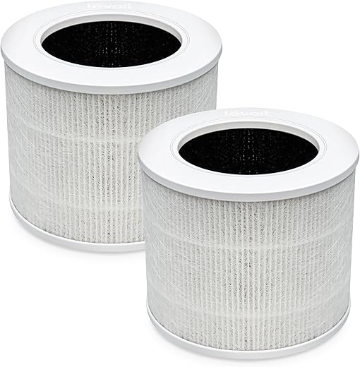 LEVOIT Core Mini-P Air Purifier Replacement Filter, Core Mini-RF, 2 Pack