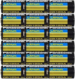Panasonic CR123A 3V Photo Lithium Battery Pack