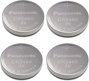 Panasonic CR2450 Lithium 3V Battery Pack