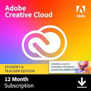 Adobe Creative Cloud All Apps | Student & Teacher