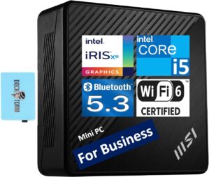 msi Cubi 5 Mini PC With Dockztorm Hub