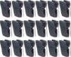 Manaloom Cubicle Clips & Accessories – Black 24-Pack
