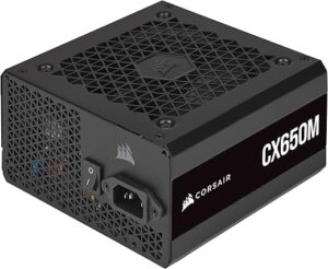 Corsair CX650M Modular Power Supply, 80 Plus Bronze
