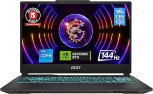 msi Cyborg 15 Gaming Laptop: Intel i5-12450H RTX 2050