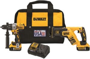 DEWALT DCK294P2 20V Max XR Hammerdrill & Saw Kit