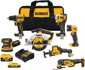 DEWALT DCK700D1P1 20V MAX Cordless 7-Tool Kit