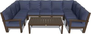 highwood Deep Seating 10 Pc Sectional Sofa Set