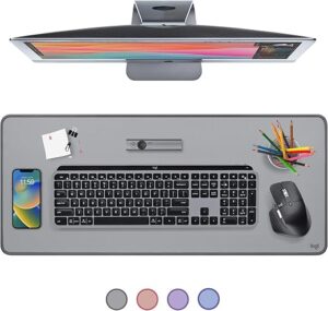 Logitech Desk Mat - Studio Series, Mid-Grey