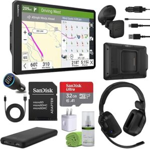 Garmin Dezl OTR1020 GPS Truck Navigator Bundle
