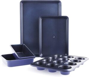 Blue Diamond Diamond Infused Nonstick 5 Piece Baking Set