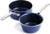 Blue Diamond Diamond Infused Nonstick Saucepan Set