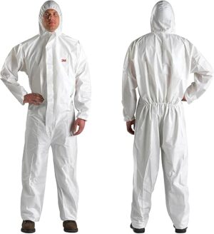 3M Disposable Protective Coverall, Hooded, 3XL, 4510-3XL