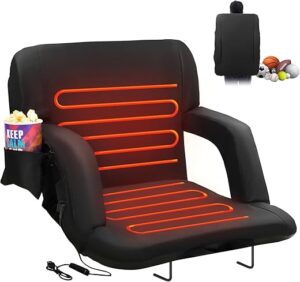 VEVOR Double Heated Stadium Seat With Back Support