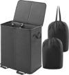 Lifewit Double Laundry Hamper With Lid