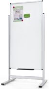 VIZ-PRO Double-Sided Magnetic Stand Whiteboard, 48×24