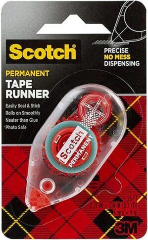Scotch Double Sided Tape Runner, 1-Pack