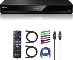 Panasonic DP-UB820-K 4K UHD Blu-ray Player Bundle