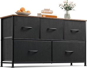 WLIVE Dresser For Bedroom With 5 Drawers