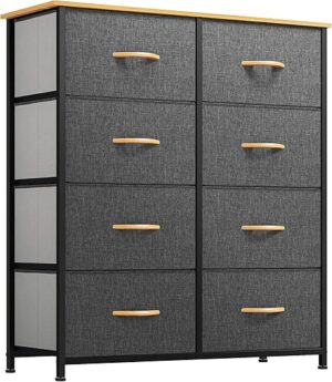 YITAHOME Dresser With 8 Drawers - Fabric Storage