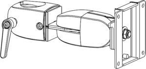 Ergotron DS100 Clamping Double Pivot Add-on