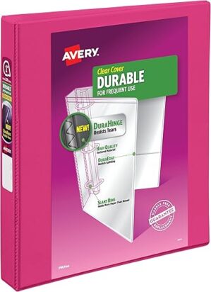 AVERY Durable View 3 Ring Binder, 17830