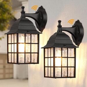 WIHTU Dusk To Dawn Outdoor Wall Lights