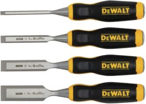 DEWALT DWHT16063 4 Piece Wood Chisel Set