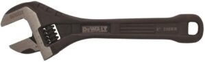 DEWALT DWHT80267 8" Steel Adjustable Wrench