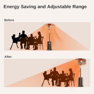 EAST OAK Patio Heater Reflector Shield Replacement