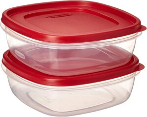 Rubbermaid Easy Find Lid Square 9-Cup Containers