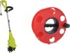 Sun Joe Electric Garden Cultivator + Cord Storage Wheel