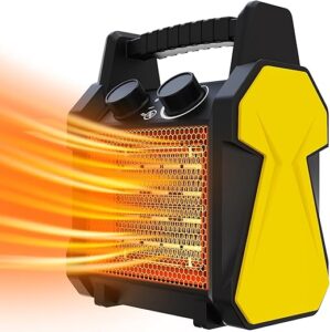 SEEYANG Electric Outdoor Patio Heater, 1500W PTC Ceramic