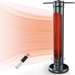 thermomate Electric Patio Heater, 1500W Infrared Heater