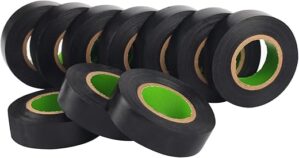 FRICHOM Electrical Tape 10 Rolls Waterproof