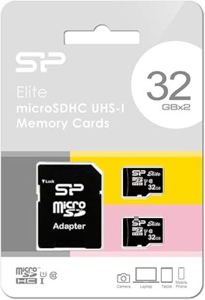 SP Silicon Power Elite 32GB MicroSD Card With Adapter