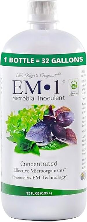 TeraGanix EM-1 Plant Growth Microbial Inoculant Concentrate