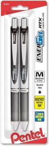 Pentel EnerGel RTX Retractable Gel Pen, BL77BP2A
