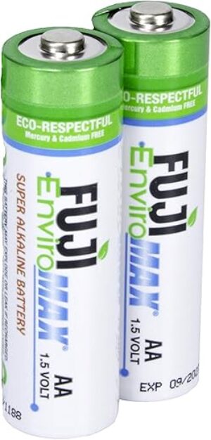 Fuji Enviromax EnviroMax AA Super Alkaline Batteries 2 Pack