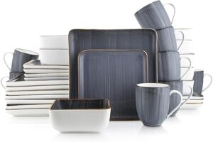 Stone Lain Esmeralda Porcelain Dinnerware Set, 32 Pieces