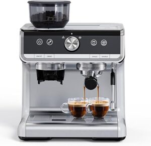 Garvee Espresso Maker With Milk Frother 2.8L