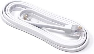Google Ethernet Cable RJ45 Gigabit Flat Cord, 6 FT