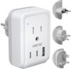 VINTAR European Travel Plug Adapter Kit, UK