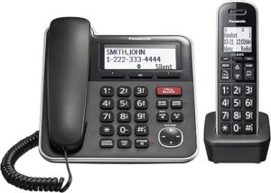 Panasonic Expandable Corded/Cordless Phone System KX-TGB850B