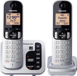 Panasonic Expandable Cordless Phone With Answering Machine KX-TGC222S