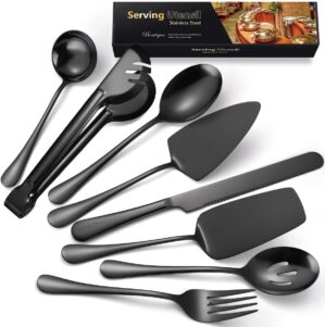 AARAINBOW Exquisite Stainless Steel 8-Piece Serving Set