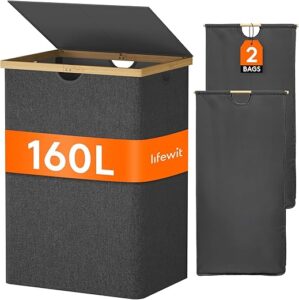 Lifewit Extra Large Double Laundry Hamper