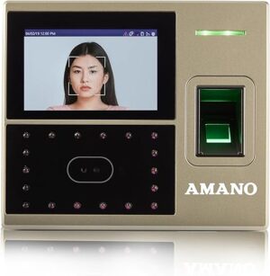 AMANO Facial Recognition Biometric Time Clock AFR-200